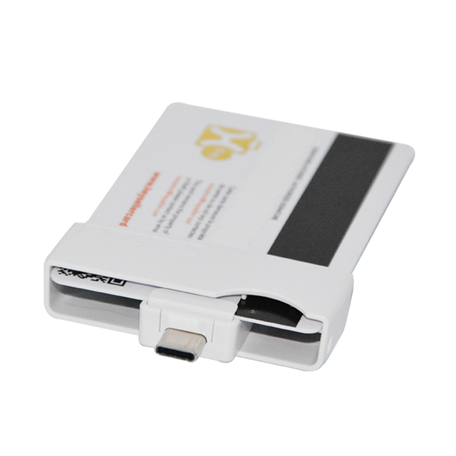 Горячая продажа EMV портативный USB тип C контактный считыватель смарт-карт для электронного правительства ACR39U-NF