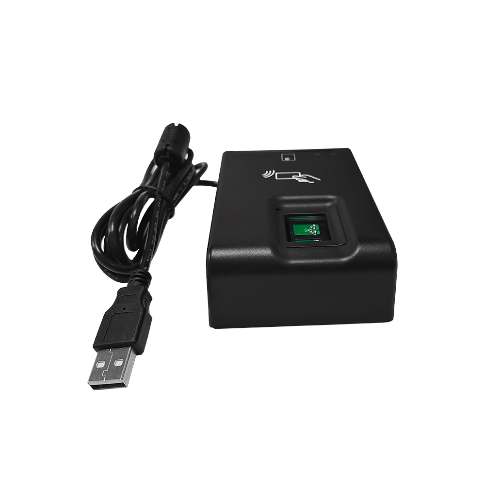 USB-устройство считывания смарт-карт с двойным интерфейсом и оптическим сканером отпечатков пальцев SFR02