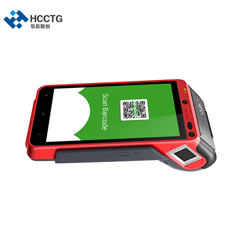 HCCTG Портативный POS-терминал EMV Android 7.0 для оплаты MasterCard HCC-Z100