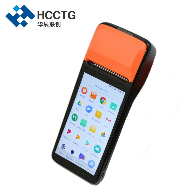 HCCTG Портативный POS-терминал Android 7.1.2 с Wi-Fi и принтером R330W