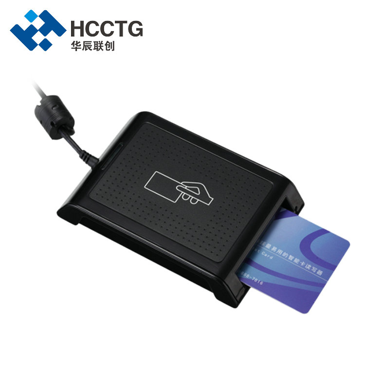 ISO 7816 и 14443 Устройство считывания смарт-карт с двойным интерфейсом HD5