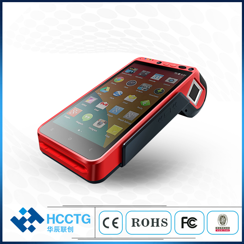 HCC EMV Четырехъядерный процессор Android 7.0 Портативная POS-машина HCC-Z100
