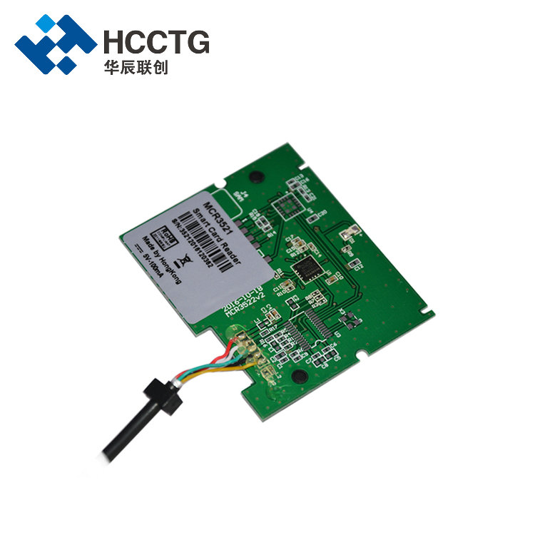 Модуль считывания контактных смарт-карт USB ISO 7816 EMV MCR3521-M