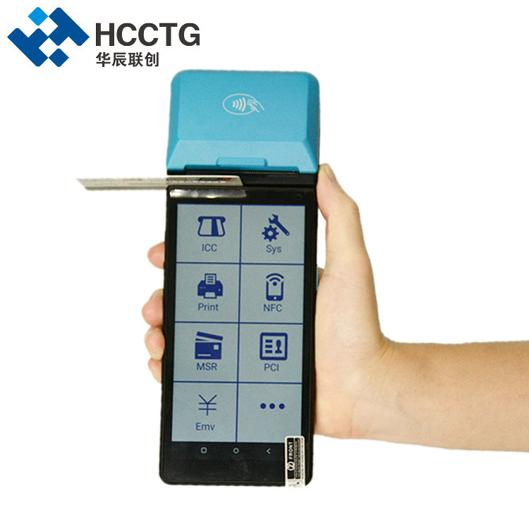 HCCTG GMS Android 11.0 EMV «Все в одном» Мобильная платежная система POS-машина Z500