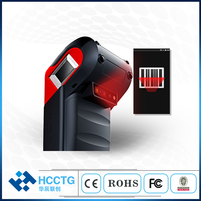 HCC EMV Четырехъядерный процессор Android 7.0 Портативная POS-машина HCC-Z100