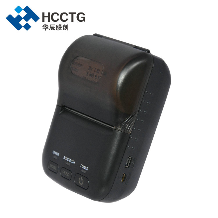 HCC Mini Bluetooth 58 мм Мобильный термопринтер для 2D штрих-кодов HCC-T12BT