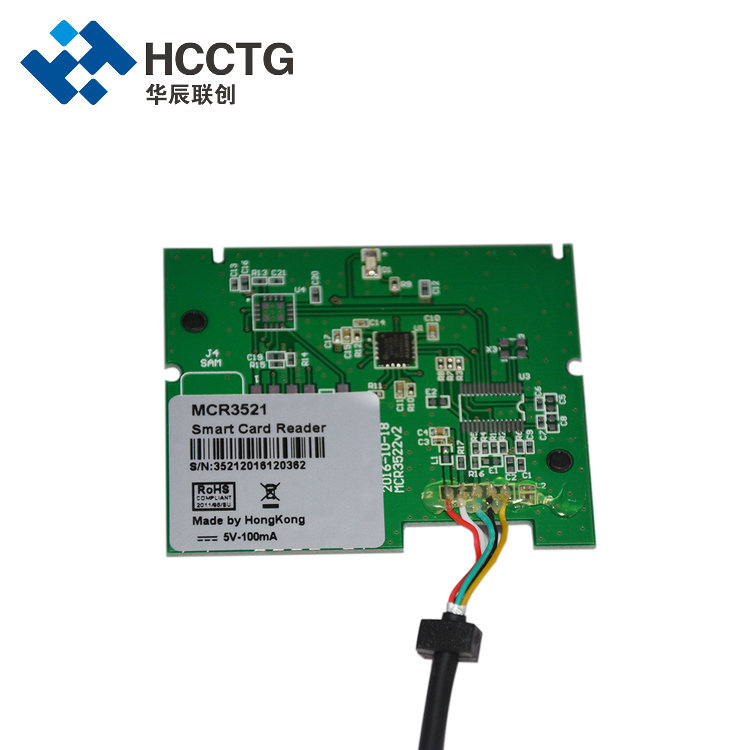 Модуль считывания контактных смарт-карт USB ISO 7816 EMV MCR3521-M