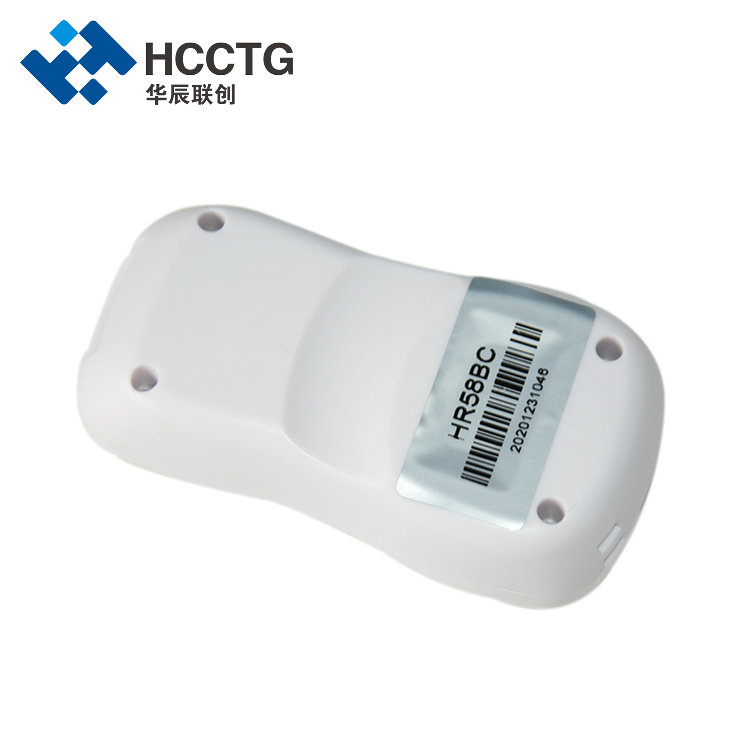 Мощный мини-считыватель Bluetooth/2,4G RFID, 2D-сканер штрих-кода HR58