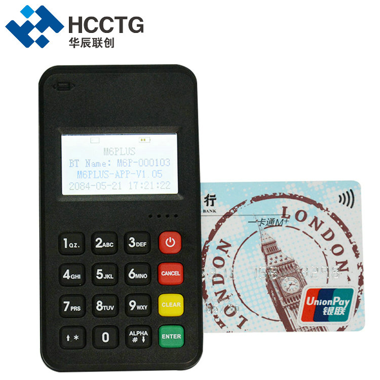 Платежный терминал Wi-Fi EMV L1 и L2 Bluetooth MPOS M6 PLUS