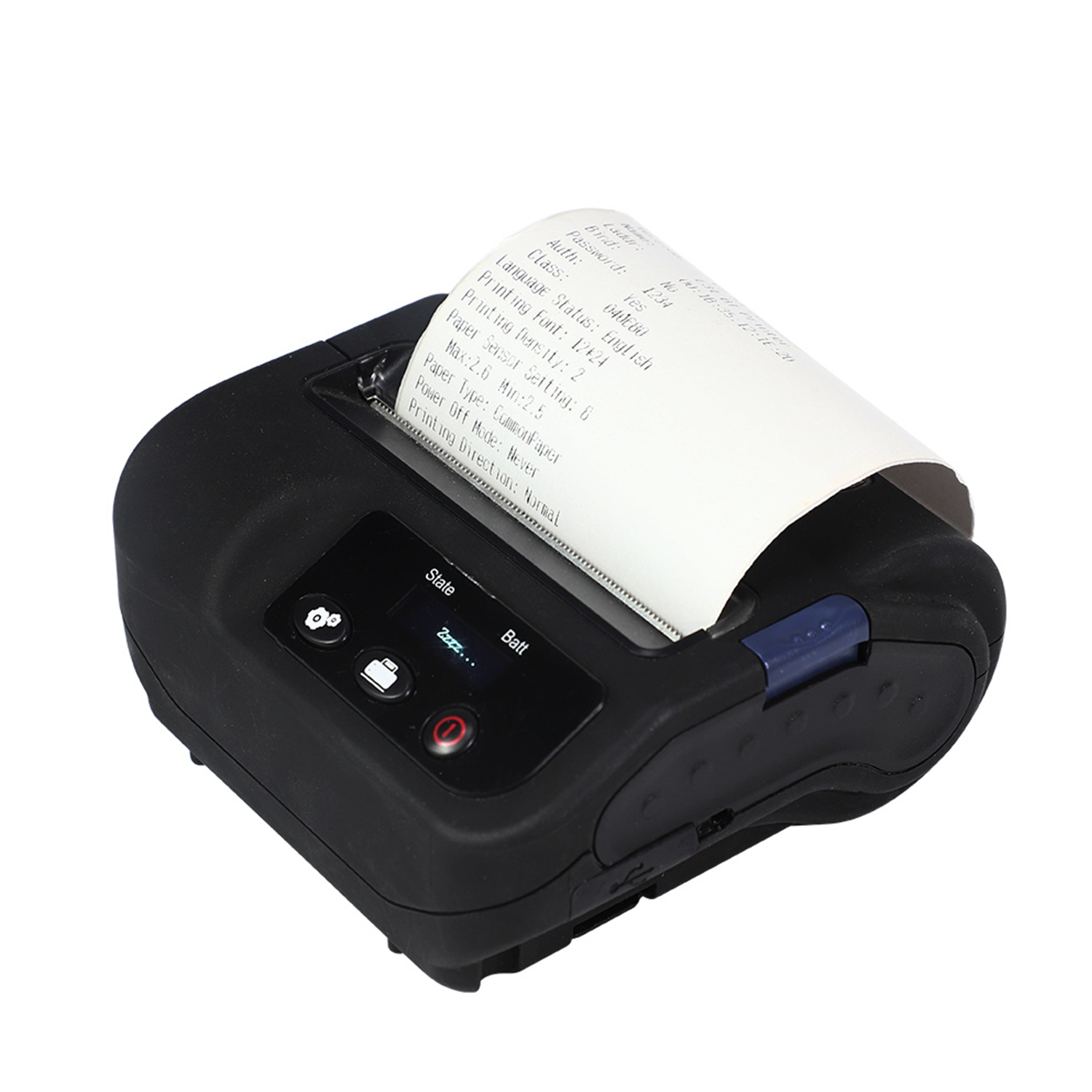 Легкий Bluetooth-USB 3-дюймовый мобильный термопринтер этикеток HCC-L31