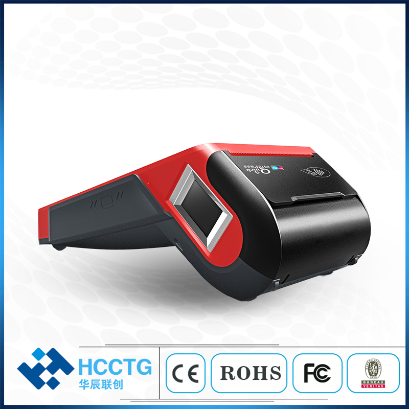 HCC EMV Четырехъядерный процессор Android 7.0 Портативная POS-машина HCC-Z100