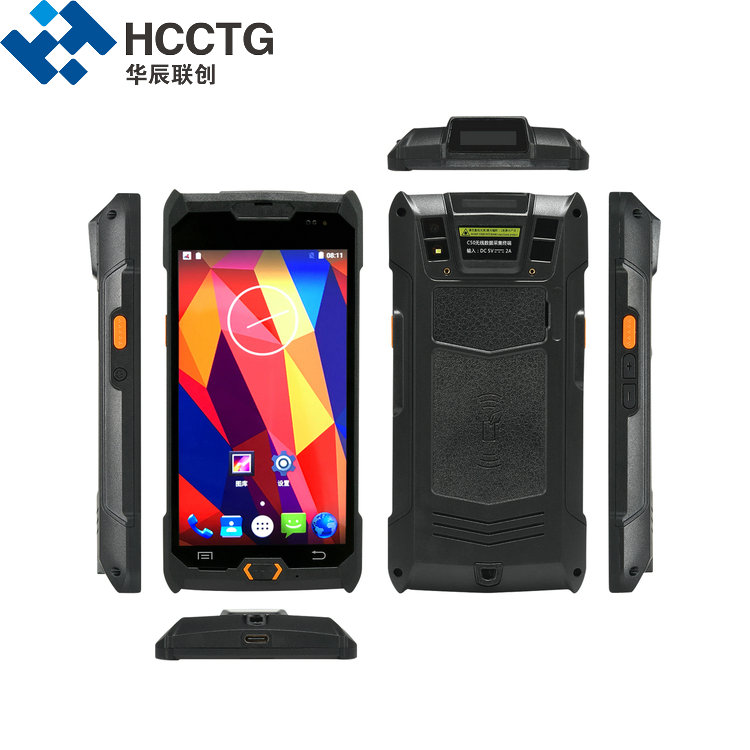 Портативный КПК HCC NFC 4G Android 9.0 с 2D-сканированием штрих-кода C50 Plus
