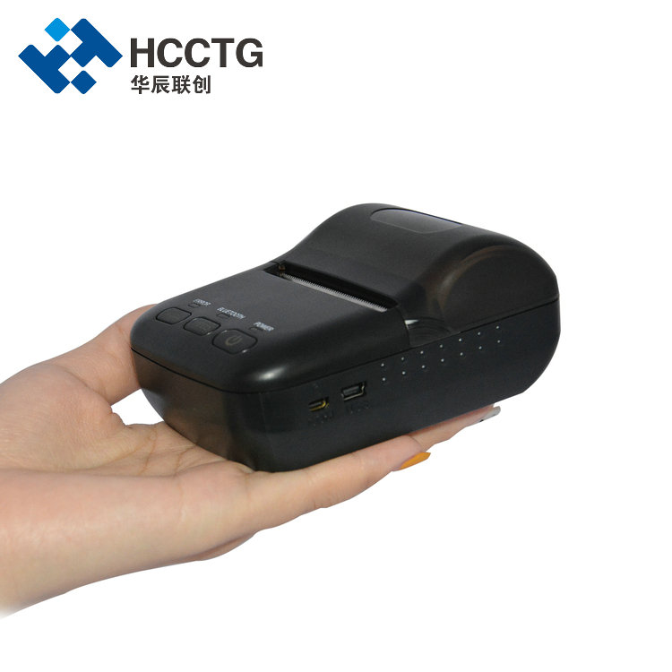 Портативный термопринтер USB Bluetooth 58 мм HCC-T12