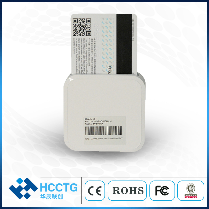 HCC Bluetooth IC и NFC устройство для чтения магнитных карт MPOS для Android/IOS I9