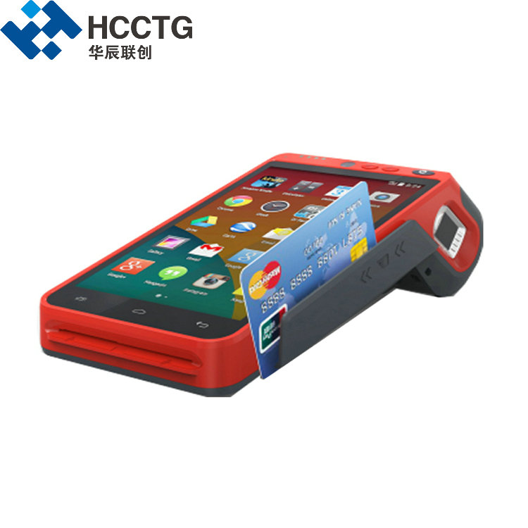 HCCTG Портативный POS-терминал EMV Android 7.0 для оплаты MasterCard HCC-Z100