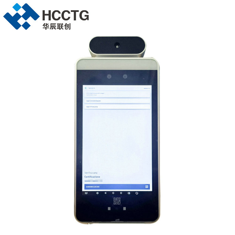 Сканирование кода здоровья терминала распознавания лиц с ИК-термометром ХС-620