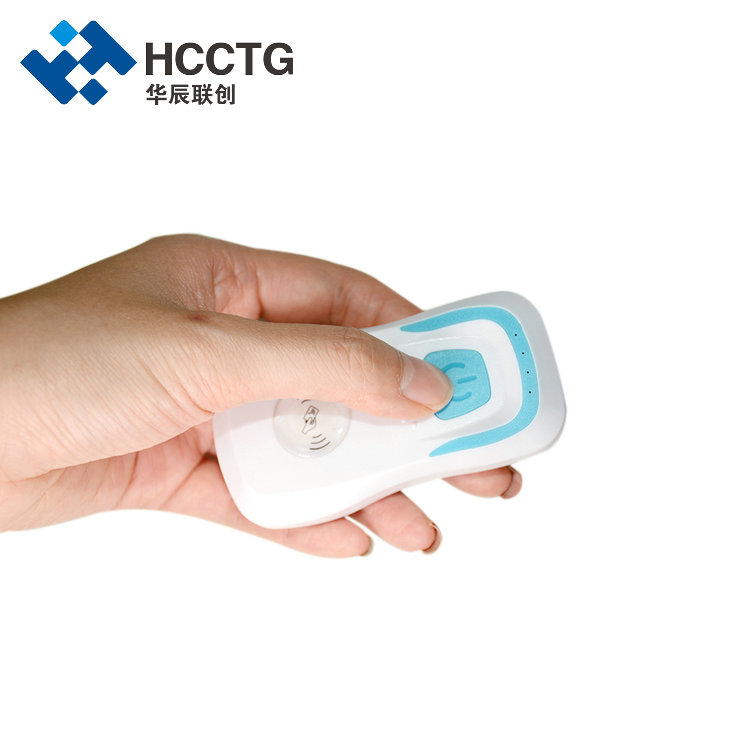 Мощный мини-считыватель Bluetooth/2,4G RFID, 2D-сканер штрих-кода HR58