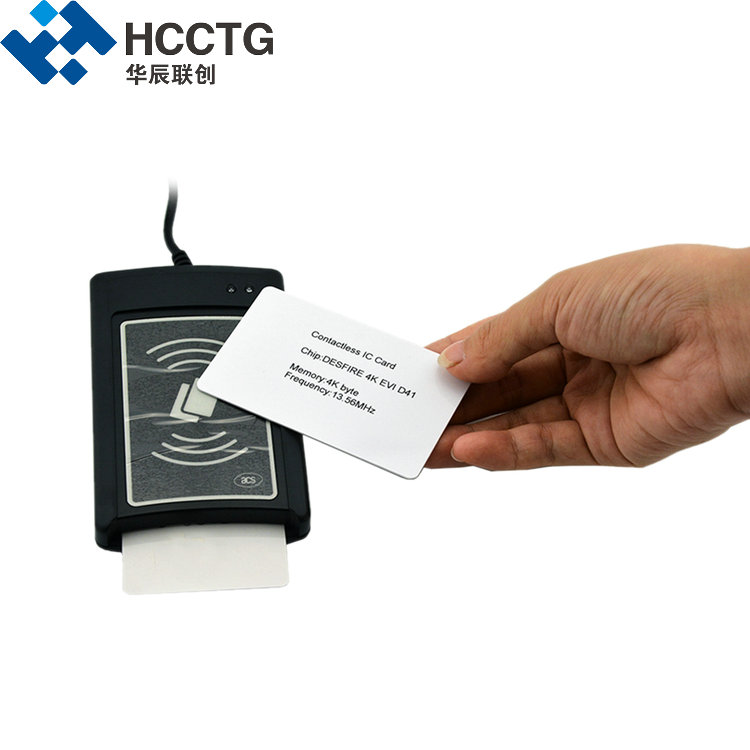 HCCTG Устройство считывания/записи бесконтактных карт MIFARE ISO14443 TypeA&B ACR1281U-C8