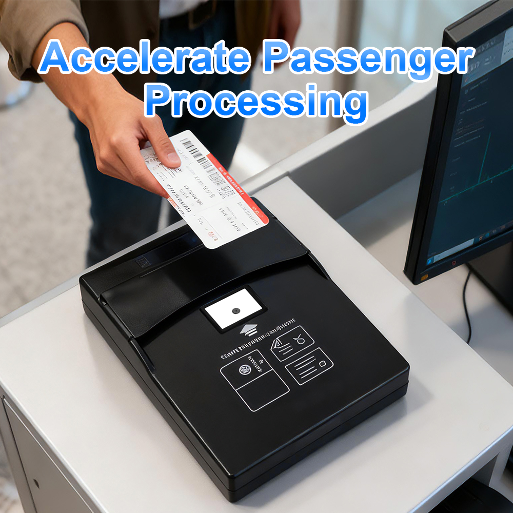 Высокопроизводительный считыватель паспортов: быстрое, точное и совместимое решение для проверки личности