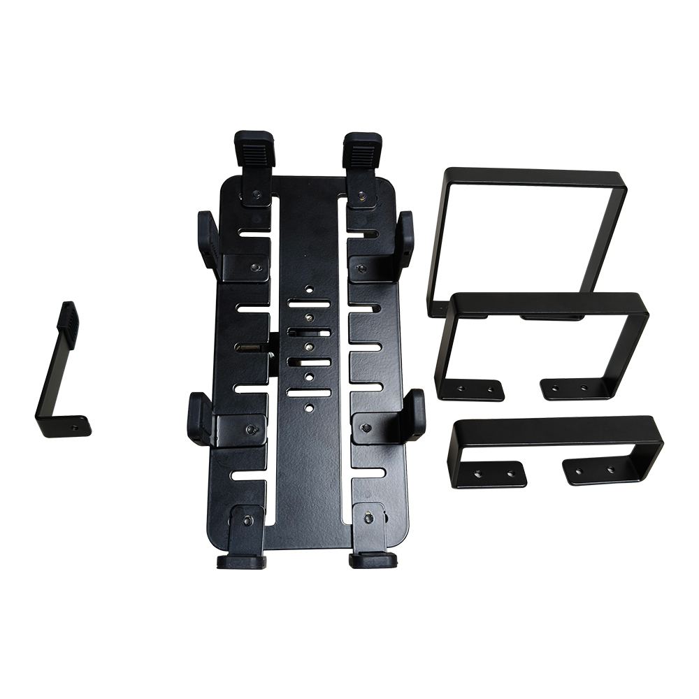 Черный регулируемый наклонный диапазон на рабочем столе handsfree pos holder holder metal pos stand ps-h2