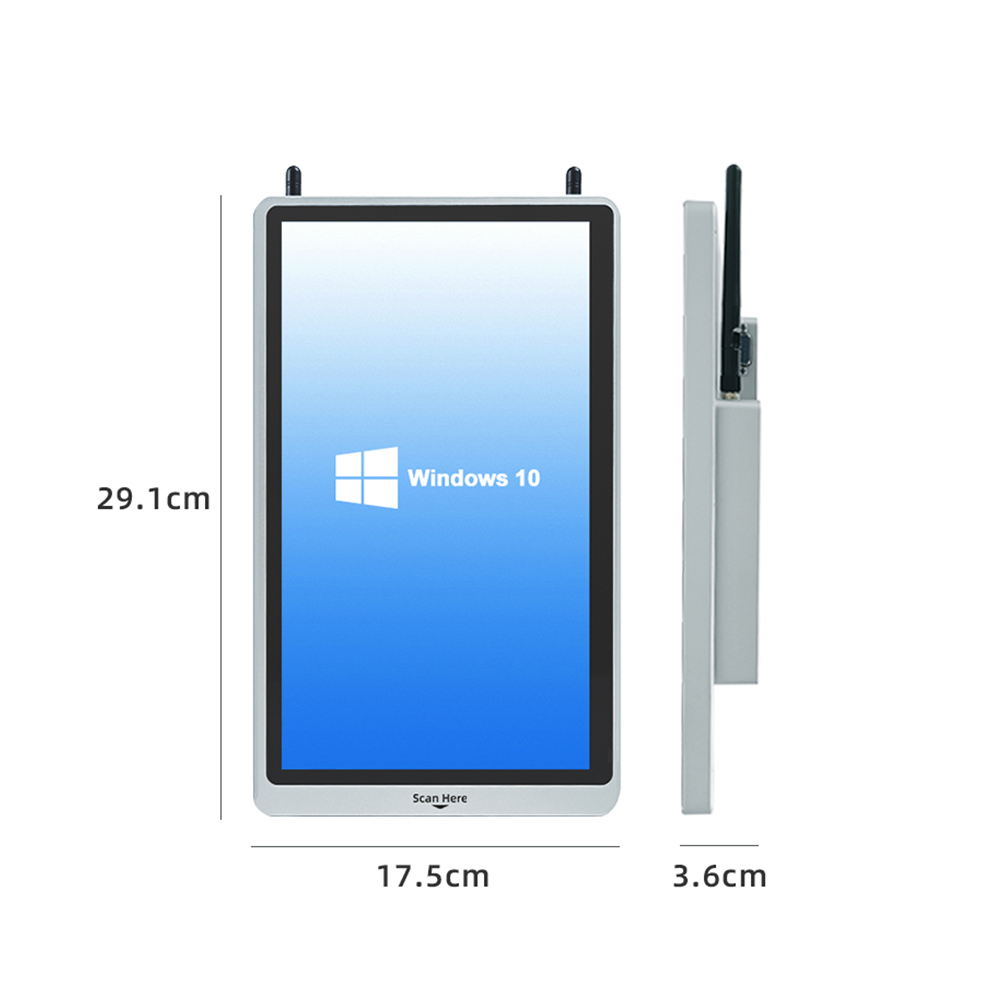 Windows 10 Barcod Fast Scanner Terminal Industrial Fixed 10 -дюймовый штрих -кодовый сканер Проверка цена ER240W