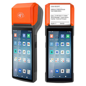 HCCTG Интеллектуальный мобильный терминал NFC GPS 4G Android 13 с принтером 58 мм R330 Pro