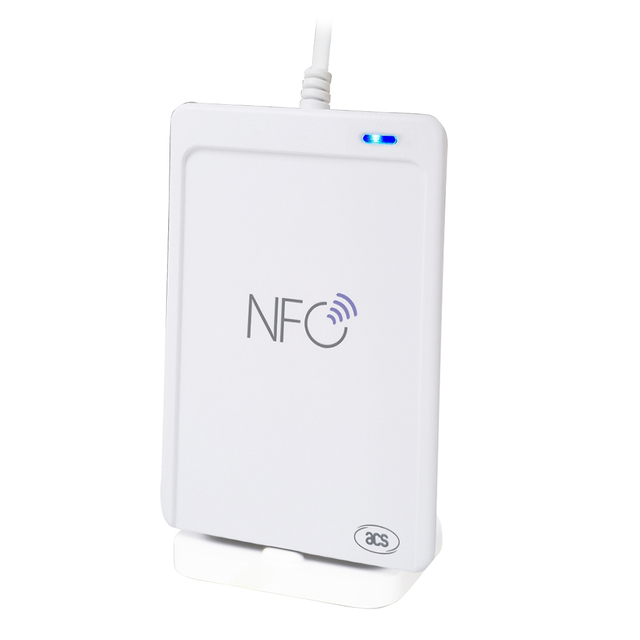 USB 13,56 МГц ISO 14443 MIFARE NFC-считыватель меток для контроля доступа ACR1552U-M1