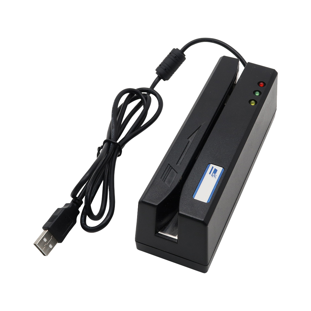USB Hid Three Tracks Magstripe Card Prider Writer HCC900S