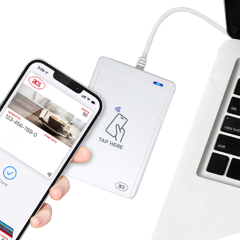 Мобильный кошелек VAS WalletMate NFC Reader ACR1552U-MW для Android iOS