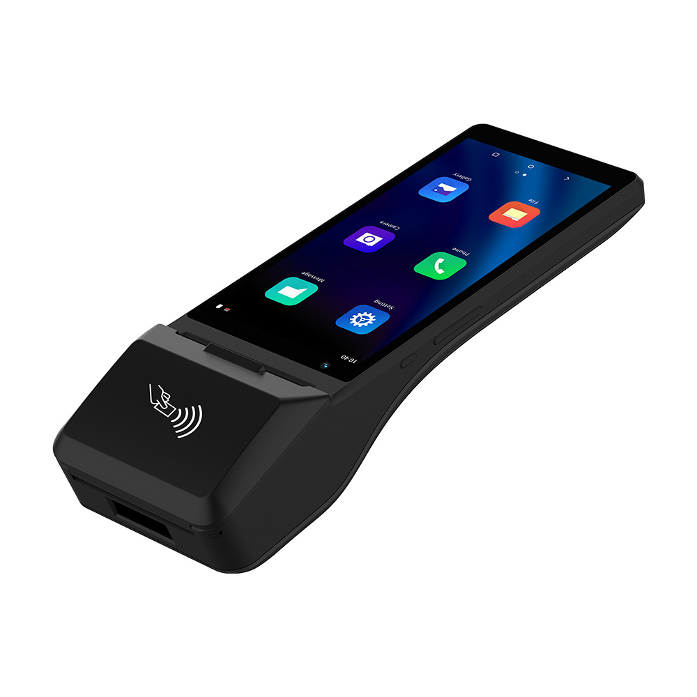 Android 14 6,0-дюймовый интеллектуальный POS-терминал с дисплеем клиента 128*36 Z300C